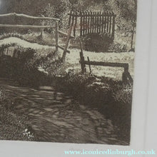 Load image into Gallery viewer, Graham Evernden (b. 1947)  Colour Etching and Aquatint Entitled "Grasshoper Brook". Signed in Pencil
