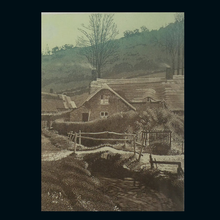 Load image into Gallery viewer, Graham Evernden (b. 1947)  Colour Etching and Aquatint Entitled "Grasshoper Brook". Signed in Pencil
