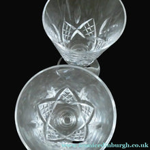Load image into Gallery viewer, Set of FIVE Vintage EDINBURGH CRYSTAL Liqueur or Sherry Glasses
