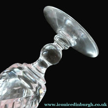 Load image into Gallery viewer, Set of FIVE Vintage EDINBURGH CRYSTAL Liqueur or Sherry Glasses
