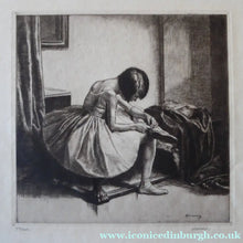 Load image into Gallery viewer, Herbert Johnson Harvey Child of the Ballet 1920s Etching
