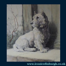Load image into Gallery viewer, Herbert Thomas DICKSEE (1862 - 1942). Original Etching of a West Highland Terrier or Westie
