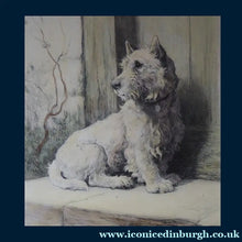 Load image into Gallery viewer, Herbert Thomas DICKSEE (1862 - 1942). Original Etching of a West Highland Terrier or Westie
