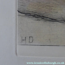 Load image into Gallery viewer, Herbert Thomas Dicksee Etching of West Highland Terrier Westie 1920s
