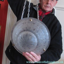 Load image into Gallery viewer, Hettier &amp; Vincent Signed Art Deco Light Shade by Baccarat Glass
