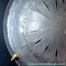 Load image into Gallery viewer, Hettier &amp; Vincent Signed Art Deco Light Shade by Baccarat Glass

