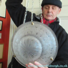 Load image into Gallery viewer, Hettier &amp; Vincent Signed Art Deco Light Shade by Baccarat Glass
