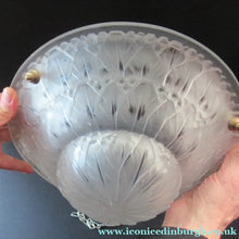 Load image into Gallery viewer, Hettier &amp; Vincent Signed Art Deco Light Shade by Baccarat Glass

