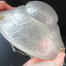Load image into Gallery viewer, Hettier &amp; Vincent Signed Art Deco Light Shade by Baccarat Glass
