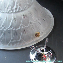 Load image into Gallery viewer, Hettier &amp; Vincent Signed Art Deco Light Shade by Baccarat Glass
