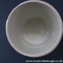 Load image into Gallery viewer, Highly Collectable 1930s Maling Pottery Blue COBBLESTONE Lidded Spice Jar: SPICE - British Ceramics
