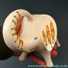 Load image into Gallery viewer, 1950s ROBERTO RIGON Italian  Etruria Arte Ceramic Elephant
