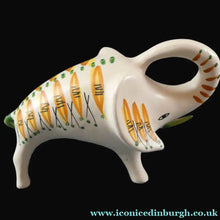 Load image into Gallery viewer, 1950s ROBERTO RIGON Italian  Etruria Arte Ceramic Elephant
