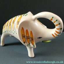 Load image into Gallery viewer, 1950s ROBERTO RIGON Italian  Etruria Arte Ceramic Elephant
