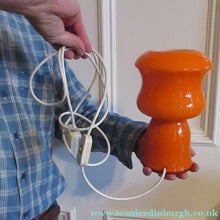 Load image into Gallery viewer, 1970s French Table Lamp by Vianne V V Glass. Holmegaard Style
