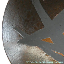 Load image into Gallery viewer, HUGE 1950s CHELSEA Studio Pottery Footed Shallow Bowl. Hand-Painted Abstract Design
