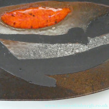 Load image into Gallery viewer, HUGE 1950s CHELSEA Studio Pottery Footed Shallow Bowl. Hand-Painted Abstract Design
