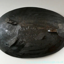 Load image into Gallery viewer, HUGE 1950s CHELSEA Studio Pottery Footed Shallow Bowl. Hand-Painted Abstract Design
