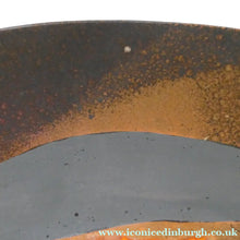 Load image into Gallery viewer, HUGE 1950s CHELSEA Studio Pottery Footed Shallow Bowl. Hand-Painted Abstract Design
