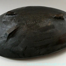 Load image into Gallery viewer, HUGE 1950s CHELSEA Studio Pottery Footed Shallow Bowl. Hand-Painted Abstract Design
