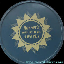 Load image into Gallery viewer, 1950s Horners Tin. Festival of Britain Atomic Design. Huge
