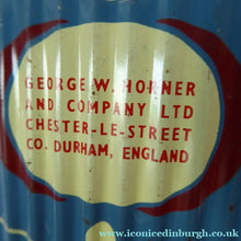 Load image into Gallery viewer, HUGE Vintage 1950s HORNER Delicious Sweets Tin. Fabulous Abstract - Festival of Britain Inspired Atomic Design
