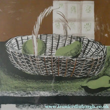 Load image into Gallery viewer, 1951 Pencil Signed Lithograph by Humphrey Spender Basket with Fruit
