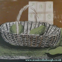 Load image into Gallery viewer, 1951 Pencil Signed Lithograph by Humphrey Spender Basket with Fruit

