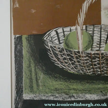 Load image into Gallery viewer, 1951 Pencil Signed Lithograph by Humphrey Spender Basket with Fruit

