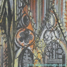 Load image into Gallery viewer, Humphrey Spender Pencil Signed Lithograph 1953 Westminster Abbey
