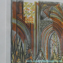Load image into Gallery viewer, Humphrey Spender Pencil Signed Lithograph 1953 Westminster Abbey
