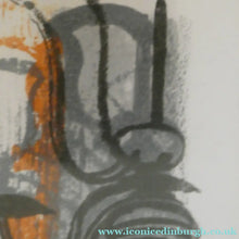 Load image into Gallery viewer, Humphrey Spender Pencil Signed Lithograph 1953 Westminster Abbey

