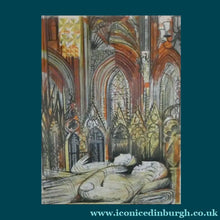 Load image into Gallery viewer, Humphrey Spender (1910 - 2005). Pencil Signed Lithograph entitled "Westminster Abbey", 1953
