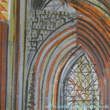 Load image into Gallery viewer, Humphrey Spender Pencil Signed Lithograph 1953 Westminster Abbey
