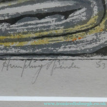 Load image into Gallery viewer, Humphrey Spender Pencil Signed Lithograph 1953 Westminster Abbey
