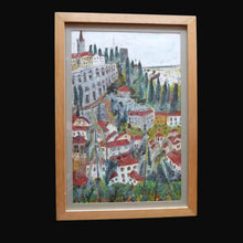 Load image into Gallery viewer, SCOTTISH ART. Jane Hyslop RSA (Elect). Original Watercolour Painting Entitled "Verona". Signed and dated 1989
