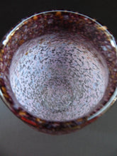 Load image into Gallery viewer, 1930s Monart Glass Vase with Gold Aventurine Flakes
