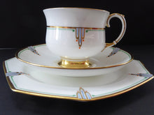 Load image into Gallery viewer, Pair of 1920s PARAGON Bone China ART NOUVEAU Pattern Trio
