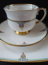 Load image into Gallery viewer, Pair of 1920s PARAGON Bone China ART NOUVEAU Pattern Trio
