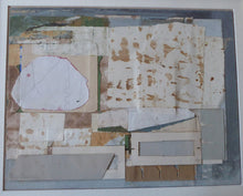 Load image into Gallery viewer, Scottish Art. Philip Reeves 1970s Abstract Collage and Mixed Media
