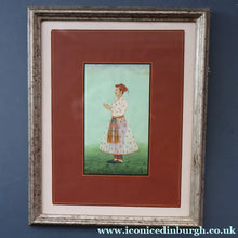 Load image into Gallery viewer, INDIAN ART: Vintage Indian Miniature Watercolour. Portrait of a Nobleman
