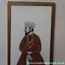 Load image into Gallery viewer, INDIAN ART: Vintage Indian Miniature Watercolour. Portrait of a Nobleman
