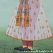 Load image into Gallery viewer, INDIAN ART: Vintage Indian Miniature Watercolour. Portrait of a Nobleman
