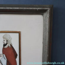 Load image into Gallery viewer, INDIAN ART: Vintage Indian Miniature Watercolour. Portrait of a Nobleman
