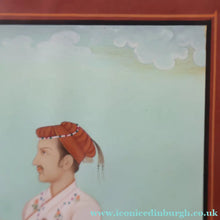 Load image into Gallery viewer, INDIAN ART: Vintage Indian Miniature Watercolour. Portrait of a Nobleman
