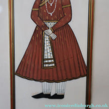 Load image into Gallery viewer, INDIAN ART: Vintage Indian Miniature Watercolour. Portrait of a Nobleman
