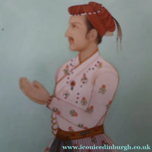 Load image into Gallery viewer, INDIAN ART: Vintage Indian Miniature Watercolour. Portrait of a Nobleman
