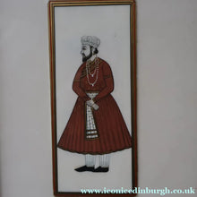Load image into Gallery viewer, INDIAN ART: Vintage Indian Miniature Watercolour. Portrait of a Nobleman
