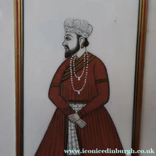 Load image into Gallery viewer, INDIAN ART: Vintage Indian Miniature Watercolour. Portrait of a Nobleman
