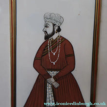 Load image into Gallery viewer, INDIAN ART: Vintage Indian Miniature Watercolour. Portrait of a Nobleman
